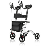 BEST 2021 Combo Standing Upright Rollator Walker With Seat