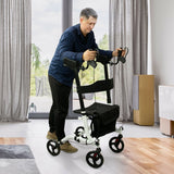 BEST 2021 Combo Standing Upright Rollator Walker With Seat