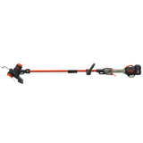 BLACK+DECKER 100 MPH 400 CFM 60V MAX Cordless Handheld Leaf Blower with Bonus 2-in-1 String Grass Trimmer/Lawn Edger Included