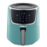 GoWISE USA 7 Qt. Mint Air Fryer with Dehydrator and 3-Stackable Racks with 8-Functions