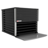 LEM Mighty Bite 10-Tray Black Food Dehydrator with Temperature Control