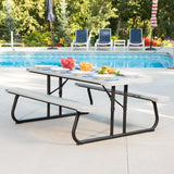 Lifetime 6-Foot Classic Folding Picnic Table 269