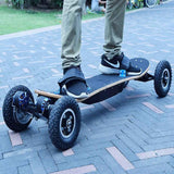 Electric Skateboard, Longboard with Power Remote 1650W 2 Double Drive Extreme Sports Longboard 45Km / H Maximum Speed