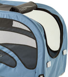 Rage Powersports Blue 2-in-1 Pull-Behind Dog Bike Carrier Bicycle Pet Trailer
