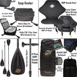 Premium Inflatable Stand Up Paddle Board – The Deluxe Package – 11’6 Hippocamp Fishing ISUP