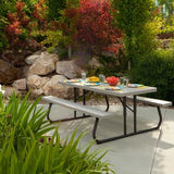 Lifetime 6-Foot Classic Folding Picnic Table 267