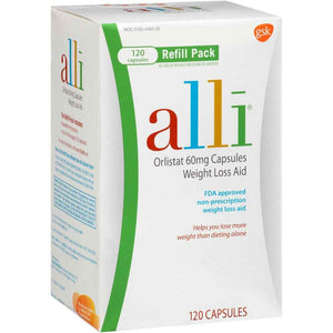 alli Refill Pack 120 Caps Pack of 5