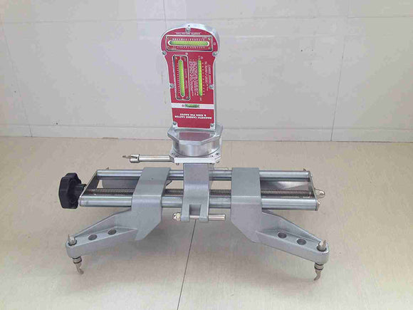 PMD Products Camber Caster Gauge and Wheel Alignment Rack Rim Clamp Mount Tool for 11 to 25 Rims