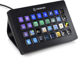 Elgato Stream Deck – Live Content Creation Controller with 15 Customizable LCD Keys, Adjustable Stand, for Windows 10 and macOS 10.11 or later