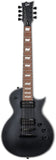 LTD EC-257 7-String Electric Guitar, Black Satin
