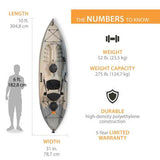 Lifetime Tamarack Angler 100 Fishing Kayak 442