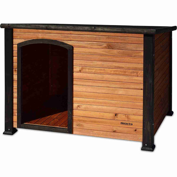 Precision Pet Outback Log Exterior Dog House
