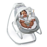 Boutique Collection Smart Size Gliding Swing & Rocker, Bella Teddy