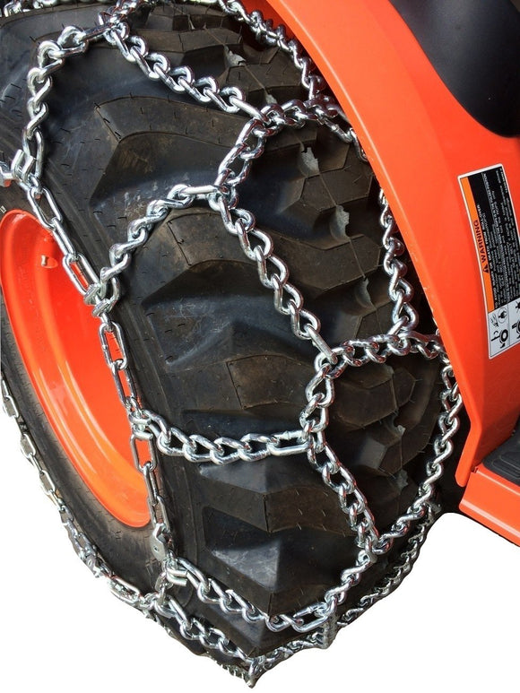 TireChain.com 12-16.5 European Diamond Tractor Tire Chains