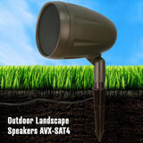 Outdoor Landscape Speakers by AVX Audio (2 Speakers)