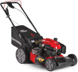 M275 159cc 21-Inch 3-in-1 High-Wheeled Self-Propelled FWD Gas Powered Lawn Mower, with Bagger, Red