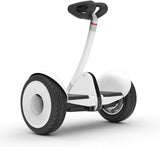 Segway Ninebot S Smart Self-Balancing Electric Scooter with LED light, Portable and Powerful, White