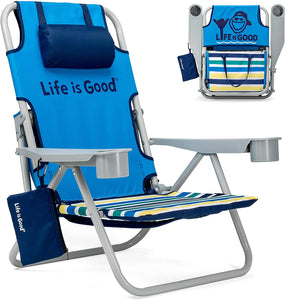 ake Blue Beach Chair, Short