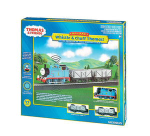 Bachmann Industries Whistle & Chuff Thomas Ready to Run Electric Train Set