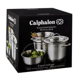 Calphalon Contemporary 8 qt. Stainless Steel Multi-Pot with Glass Lid