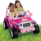 Power Wheels Barbie Jammin' Jeep Wrangler