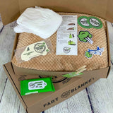 Deluxe Fart Blanket Gift Box by Dutch Oven Kits | A Funny Care Package Present for Birthday, Housewarming, Christmas, Wedding or Anniversary