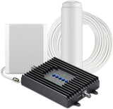 Fusion4Home Cell Phone Signal Booster Kit for Home and Office – Verizon, AT&T, Sprint, T-Mobile 3G, 4G and LTE, Covers Up to 3,000 Sq Ft