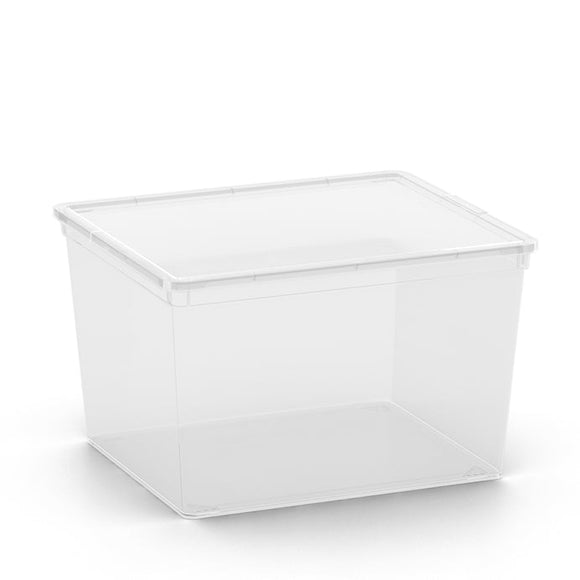 C Box Cube w/ Lid Transparent