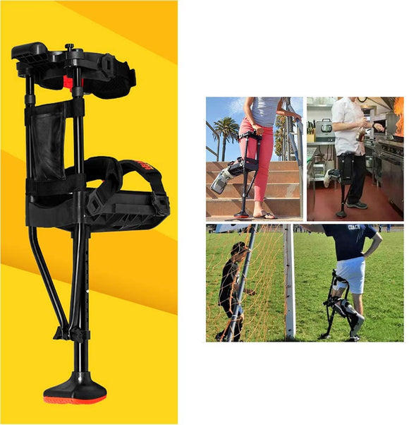 Knee Scooter/Knee Walker/Mobility Scooter/Knee Crutch/Ankle Brace for Sprained Ankle/Hands Free Knee Crutch/Alternative for Crutches and Knee Scooters