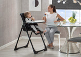 Jeep Classic Convertible High Chair for Babies and Toddlers, Midnight Black