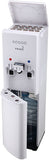 hTRiO Bottom Loading Hot/Cool/Cold Water Dispenser with Single Serve Brewing, White