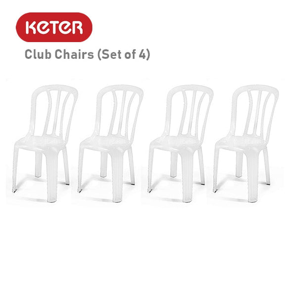 Club Chairs (Set of 4)