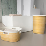 Infinity Laundry Hamper 60L Bamboo Design