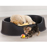 Pet Sleeping Basket S Grey