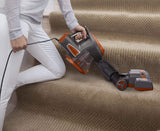 Shark Rocket HV301 Ultra-Light Corded Bagless Vacuum for Carpet and Hard Floor Cleaning with Swivel Steering, Orange (Certified Refurbished)