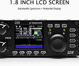 G90 HF Amateur Radio Transceiver 20W SSB/CW/AM/FM 0.5-30MHz SDR Structure with Built-in Auto Antenna Tuner
