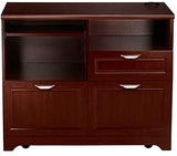 Magellan 36"W Tech Station Printer Stand 2.0, Classic Cherry