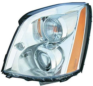 OE Fitment Replacement Headlight Assembly Compatible with 2006-2011 DTS [GM2502275 2086482] Left Driver Side LH