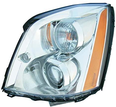 OE Fitment Replacement Headlight Assembly Compatible with 2006-2011 DTS [GM2502275 2086482] Left Driver Side LH
