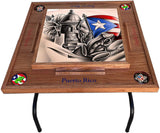Puerto Rico Domino Table Símbolos Bóricua