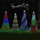 Multicolor Led Animated Outdoor Christmas Tree Lightshow