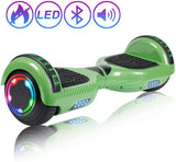 Hoverboard Self Balancing Scooter 6.5" Two-Wheel Self Balancing Hoverboard with Bluetooth Speaker and LED Lights Electric Scooter for Adult Kids Gift UL 2272 Certified – Fun Edition