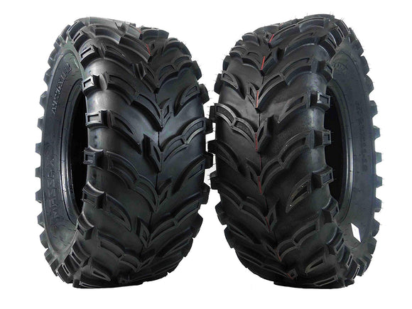 New MASSFX MS ATV/UTV Tires 26 x11-12 Rear, Set of 2 26x11x12 26×11/12