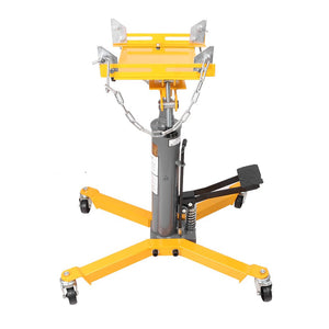 Three T 1500lbs Hydraulic Transmission Jack 2 Stage With 360 Degree Wheel for Car Lift Auto