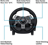 G920 Dual-Motor Feedback Driving Force Racing Wheel with Responsive Pedals for Xbox One