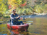 Perception Pescador 10 | Sit on Top Fishing Kayak with Front Storage Well | Large Rear Storage and Dual Rod Holders | 10'