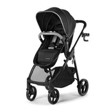 r 3Dpac CS+ Double Stroller, Lightweight One-Hand Compact Fold, Carseat Compatible, Black