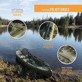 Lifetime Tamarack Angler 100 Fishing Kayak (Paddle Included) 381