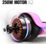 6.5 Inch Swift with Flashed Wheel Smart Self Balanceing Scooter with Music Speaker App-Enabled Hoverboard UL2272 Certificated