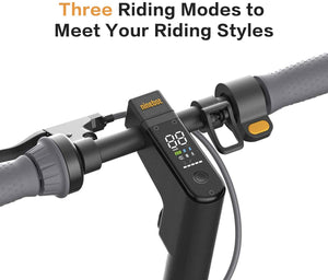 Ninebot MAX Electric Kick Scooter, Up to 40.4 Miles Long-range Battery, Max Speed 18.6 MPH, Foldable and Portable, Dark Grey